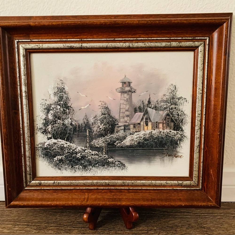 Authentic works of art painting